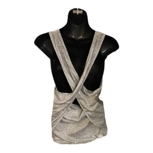 Silkworld gray workout tank top. NWT - Picture 2 of 10